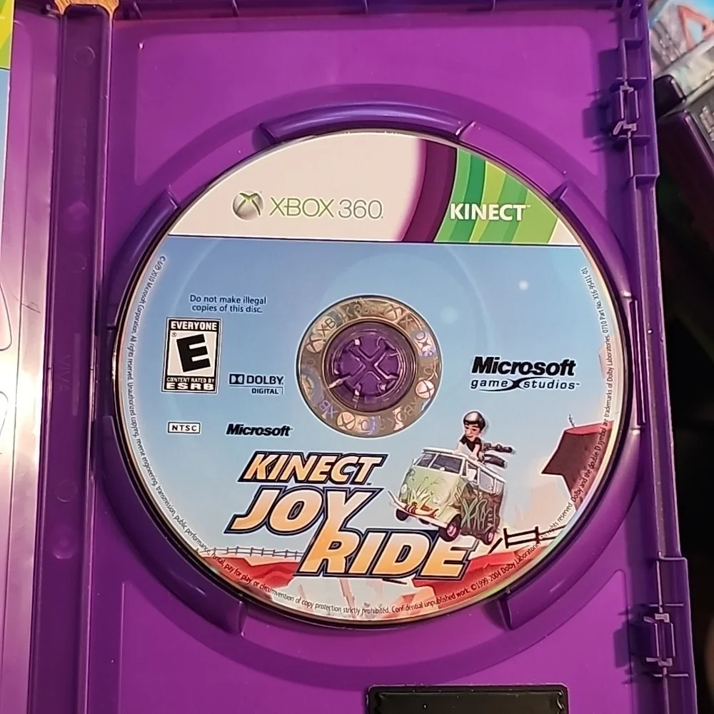 XBOX 360 KINECT - KINECT JOY RIDE LIKE NEW